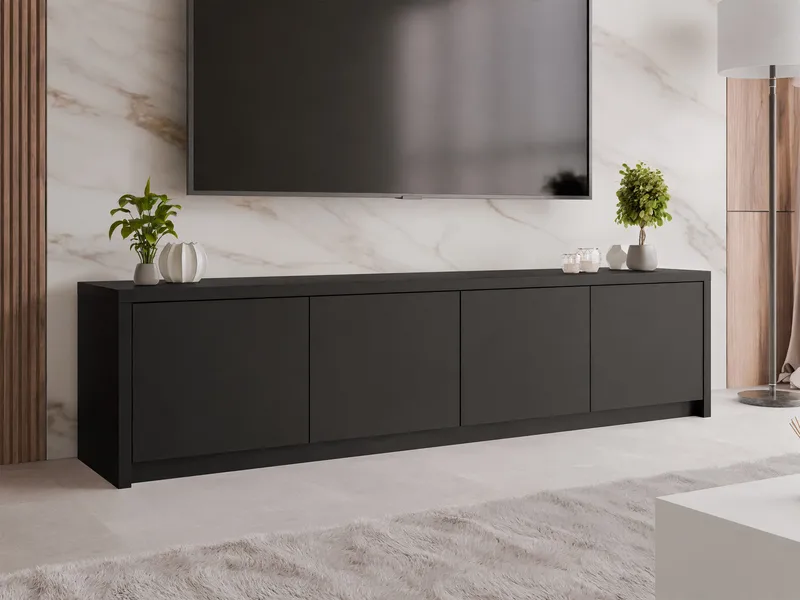 Driva Tv-bänk 198 cm - svart - Möbler - Tv möbel & mediamöbel - TV bänk & mediabänk