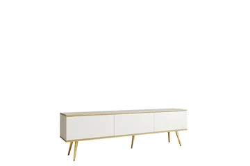 Edson Tv-bänk 175 cm - Vit - Möbler - Tv möbel & mediamöbel - TV bänk & mediabänk