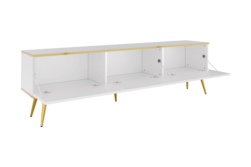 Edson Tv-bänk 175 cm - Vit - Möbler - Tv möbel & mediamöbel - TV bänk & mediabänk
