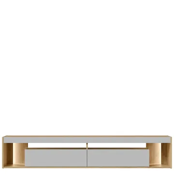 Fiorea Tv-bänk 200 cm - Brun och grå - Möbler - Tv möbel & mediamöbel - TV bänk & mediabänk