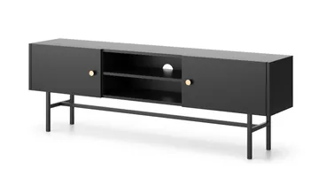 Francisca Tv-bänk 155 cm - Svart - Möbler - Tv möbel & mediamöbel - TV bänk & mediabänk