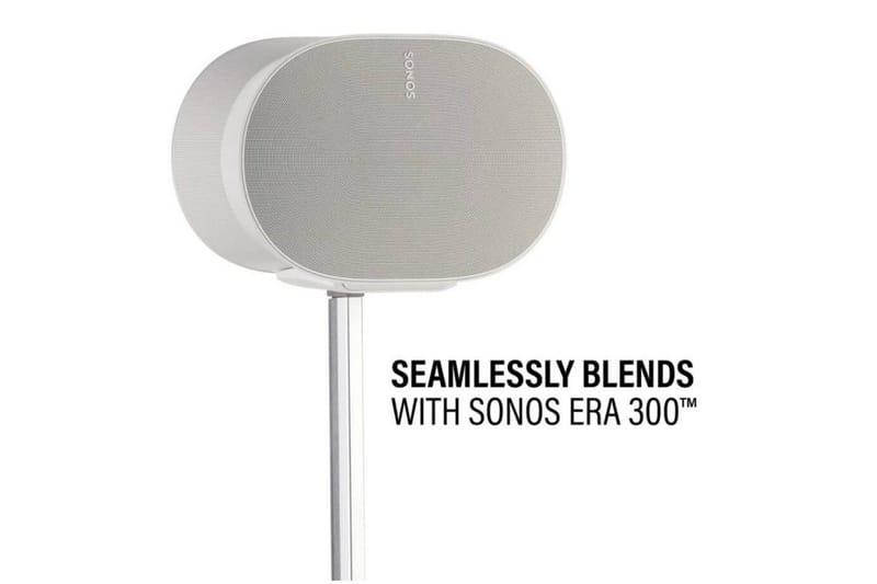 Golvstativ Sanus för Sonos ERA 300 2 Delar - Vit - Möbler - Tv möbel & mediamöbel - Mediastativ & väggfäste