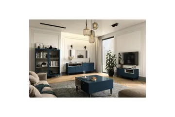 Includo Tv-skåp 100 cm - Blå - Möbler - Tv möbel & mediamöbel - TV bänk & mediabänk