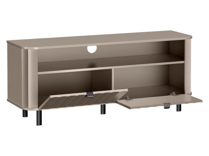 Joriel Tv-bänk 137 cm - Beige|svart - Möbler - Tv möbel & mediamöbel - TV bänk & mediabänk