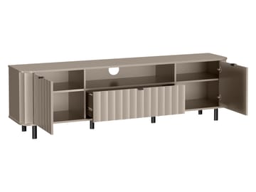 Joriel Tv-bänk 196 cm - Beige|svart - Möbler - Tv möbel & mediamöbel - TV bänk & mediabänk