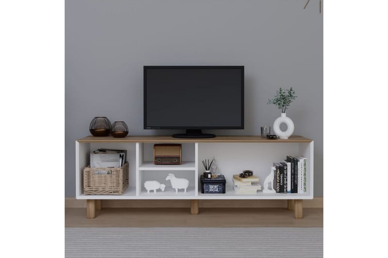 Kuniyoshi Tv-bänk 160 cm - Ek - Möbler - Tv möbel & mediamöbel - TV bänk & mediabänk