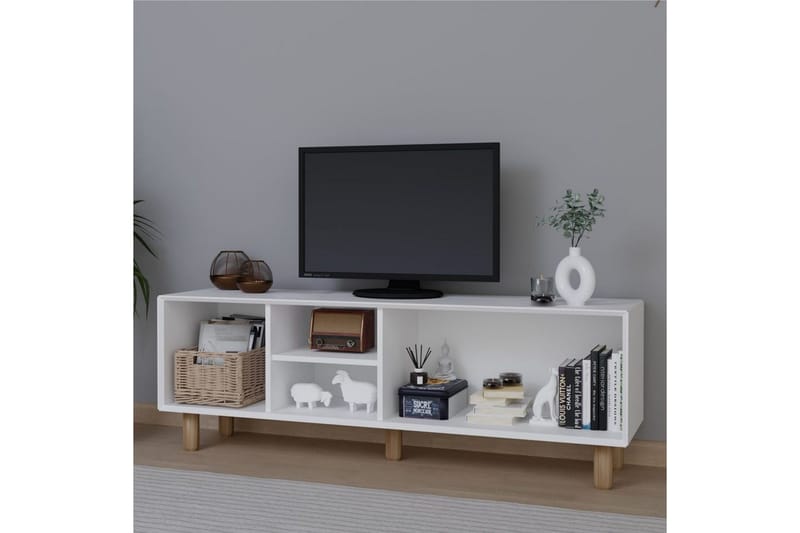 Kuniyoshi Tv-bänk 160 cm - Vit - Möbler - Tv möbel & mediamöbel - TV bänk & mediabänk