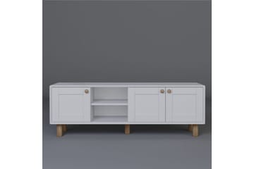 Kuniyoshi Tv-bänk 160 cm - Vit - Möbler - Tv möbel & mediamöbel - TV bänk & mediabänk