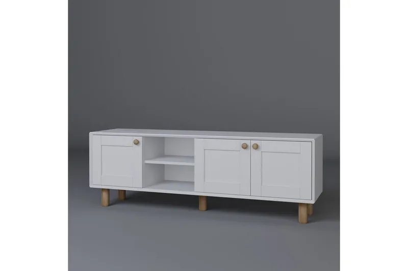 Kuniyoshi Tv-bänk 160 cm - Vit - Möbler - Tv möbel & mediamöbel - TV bänk & mediabänk