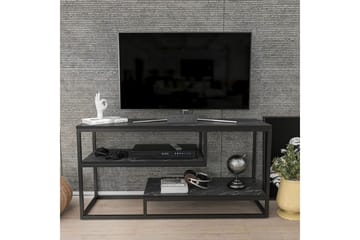 Lorin Tv-bänk 120 cm - Svart/Vit - Möbler - Tv möbel & mediamöbel - TV bänk & mediabänk