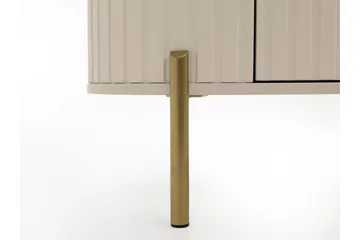 Maggio Golvstående TV Bänk 175 cm med Förvaring i Målat Trä - Beige - Möbler - Tv möbel & mediamöbel - TV bänk & mediabänk