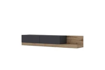 Majör Tv-bänk 180 cm - Antracit/Valnöt - Möbler - Tv möbel & mediam öbel - TV bänk & mediabänk
