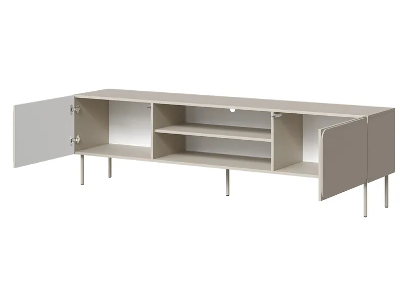 Marros Tv-bänk 200 cm med hyllor - Blå - Möbler - Tv möbel & mediamöbel - TV bänk & mediabänk