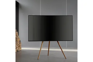 TV-golvställ Bülow BS19 - Svart - Möbler - Tv möbel & mediamöbel - Mediastativ & väggfäste