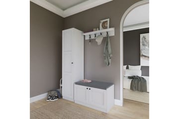 Nagouri Tv-möbelset 130x35 cm - Vit - Möbler - Tv möbel & mediamöbel - TV-möbelset