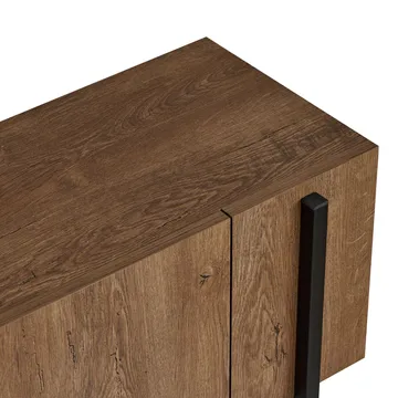 Nexus TV-bänk 180 cm - Kafkas Oak och Black - Möbler - Tv möbel & mediamöbel - TV bänk & mediabänk
