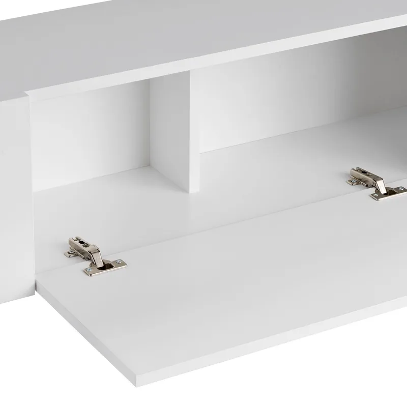 Nexus TV-bänk 180 cm - Vitt/guld - Möbler - Tv möbel & mediamöbel - TV bänk & mediabänk