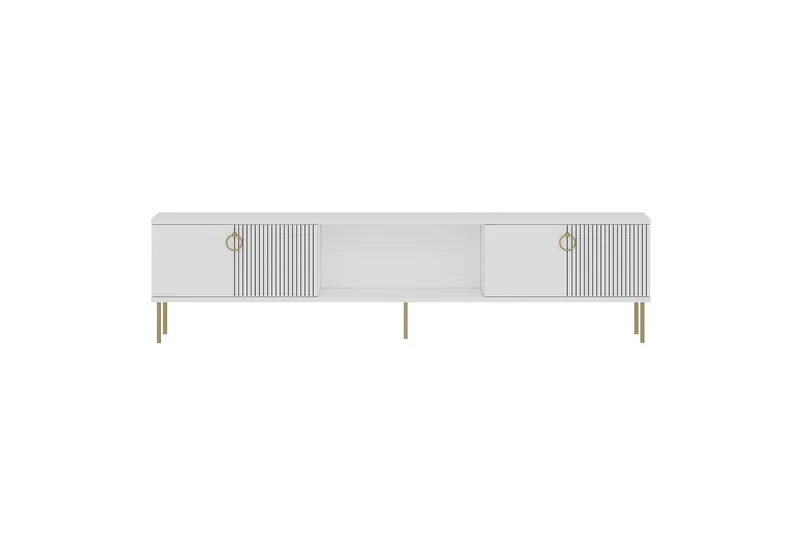 Neyra Tv-bänk 180 cm - Vit - Möbler - Tv möbel & mediamöbel - TV bänk & mediabänk