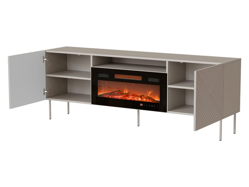 Norrs Tv-bänk 191 cm - beige - Möbler - Tv möbel & mediamöbel - TV bänk & mediabänk