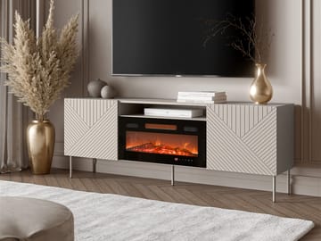 Norrs Tv-bänk 191 cm - beige - Möbler - Tv möbel & mediamöbel - TV bänk & mediabänk