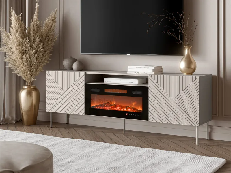 Norrs Tv-bänk 191 cm - beige - Möbler - Tv möbel & mediamöbel - TV bänk & mediabänk