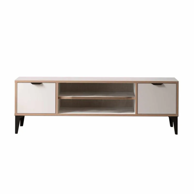 Olyros Tv-bänk 140 cm - Vit - Möbler - Tv möbel & mediamöbel - TV bänk & mediabänk