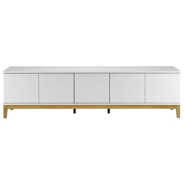Pelle Tv-bänk 200 cm - Vit/Wotan-ek - Möbler - Tv möbel & mediamöbel - TV bänk & mediabänk