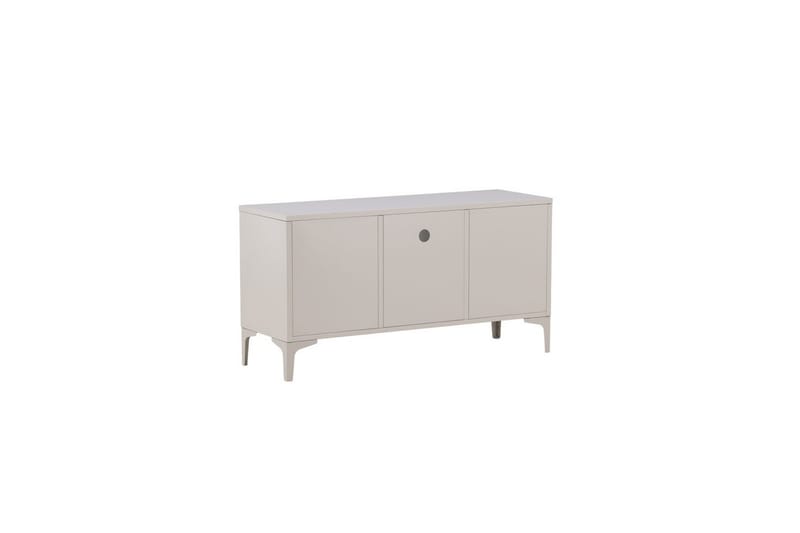Piring Golvstående TV-bänk 120 cm med Förvaring i Metall - Beige - Möbler - Tv möbel & mediamöbel - TV bänk & mediabänk