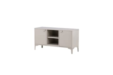 Piring Golvstående TV-bänk 120 cm med Förvaring i Metall - Beige - Möbler - Tv möbel & mediamöbel - TV bänk & mediabänk
