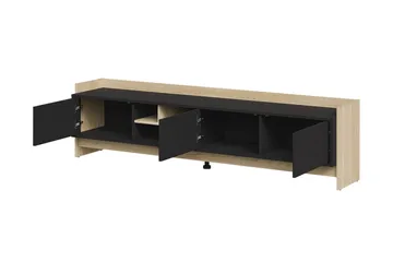 Polina Tv-bänk 190 cm - Brun/Svart - Möbler - Tv möbel & mediamöbel - TV bänk & mediabänk