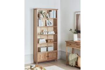 Salton Bokhylla 85 cm i Ek - Ljusbrun - Förvaring - Hylla - Bokhylla