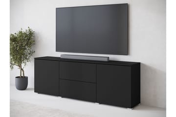 Sherie Tv-bänk 180 cm - Svart - Möbler - Tv möbel & mediamöbel - TV bänk & mediabänk