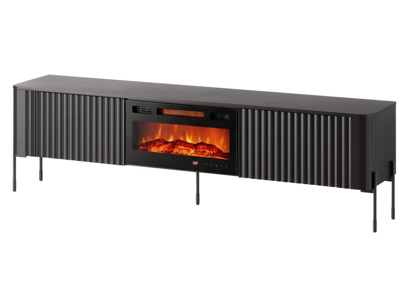 Sherie Tv-bänk 190 cm, Svart