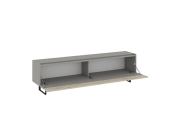 Sign Tv-bänk 180 cm - Grå/Travertin - Möbler - Tv möbel & mediamöbel - TV bänk & mediabänk