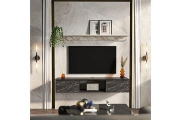 Sovric Tv-bänk 140 cm - Vit - Möbler - Tv möbel & mediamöbel - TV bänk & mediabänk