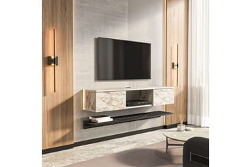 Sovric Tv-bänk 140 cm - Vit - Möbler - Tv möbel & mediamöbel - TV bänk & mediabänk
