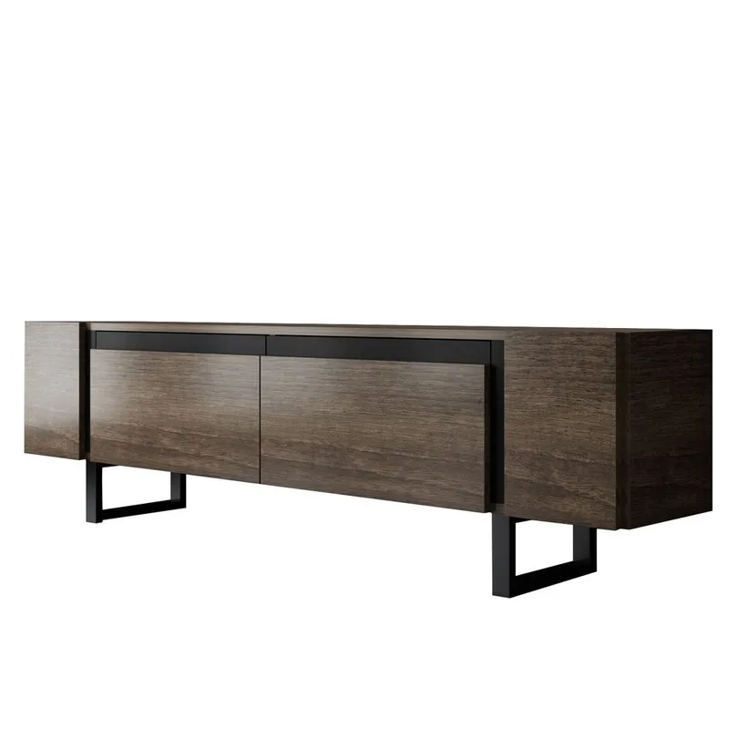 Sozi Tv-bänk 180 cm, Svart