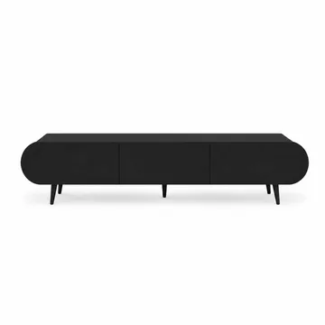 Svelor TV-bänk 180x49x30 cm - Svart - Möbler - Tv möbel & mediamöbel - TV bänk & mediabänk