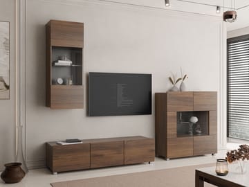 Tessan Tv väggenhet - brun - Möbler - Tv möbel & mediamöbel - TV-möbelset