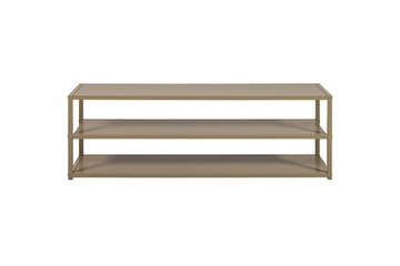 Teun Golvstående TV-bänk 120 cm i Metall - Beige - Möbler - Tv möbel & mediamöbel - TV bänk & mediabänk