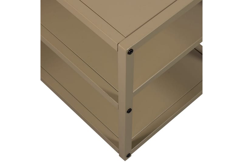 Teun Golvstående TV-bänk 120 cm i Metall - Beige - Möbler - Tv möbel & mediamöbel - TV bänk & mediabänk
