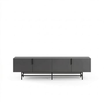 Truvia TV-bänk 200x55x35 cm - Antracit och svart - Möbler - Tv möbel & mediamöbel - TV bänk & mediabänk