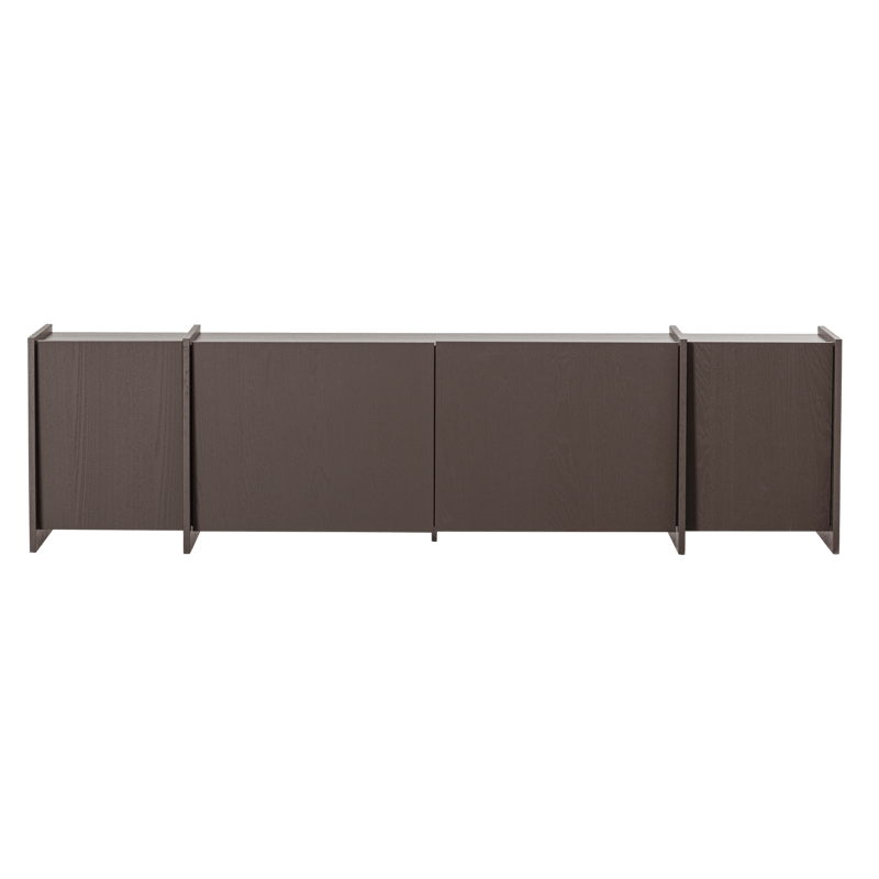 Tv-bänk Brock 200 cm - Mellanbrun - Möbler - Tv möbel & mediamöbel - TV bänk & mediabänk