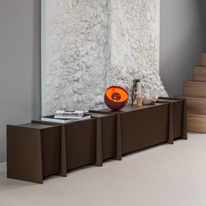 Tv-bänk Brock 200 cm - Mellanbrun - Möbler - Tv möbel & mediamöbel - TV bänk & mediabänk