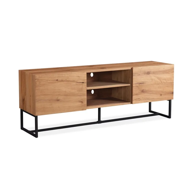 TV-bänk Byron 160x41x60 cm - ek - Möbler - Tv möbel & mediamöbel - TV bänk & mediabänk