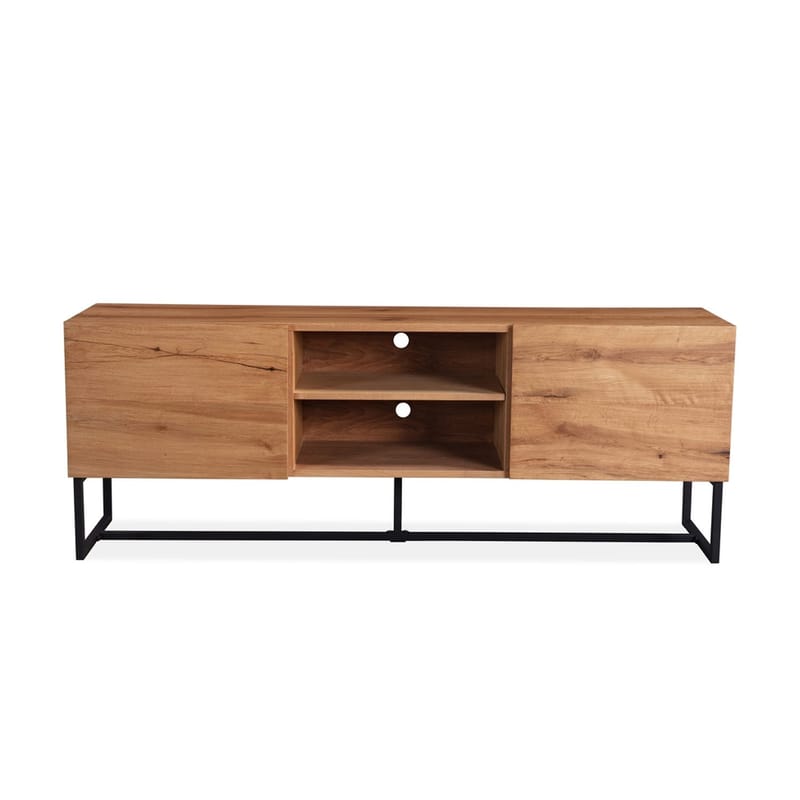 TV-bänk Byron 160x41x60 cm - ek - Möbler - Tv möbel & mediamöbel - TV bänk & mediabänk
