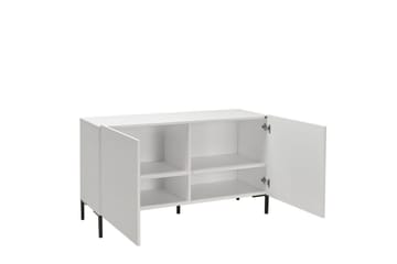 TV-bänk Galnor Almasi / Vit - Almasi / Vit - Möbler - Tv möbel & mediamöbel - TV bänk & mediabänk