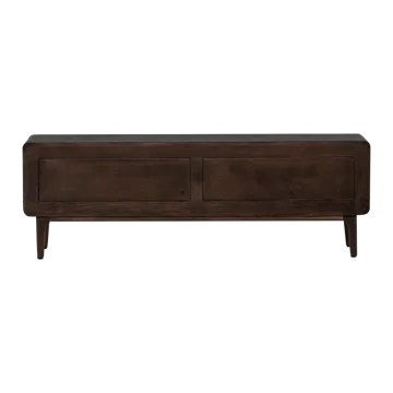 Tv-bänk Liya 150 cm - Mörkbrun - Möbler - Tv möbel & mediamöbel - TV bänk & mediabänk