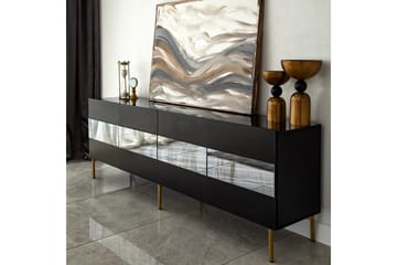 Arioch Tv-bänk 180 cm - Grå - Möbler - Tv möbel & mediamöbel - TV bänk & mediabänk