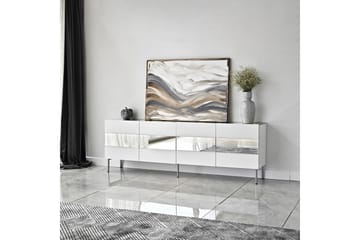 Arioch Tv-bänk 180 cm - Silver - Möbler - Tv möbel & mediamöbel - TV bänk & mediabänk